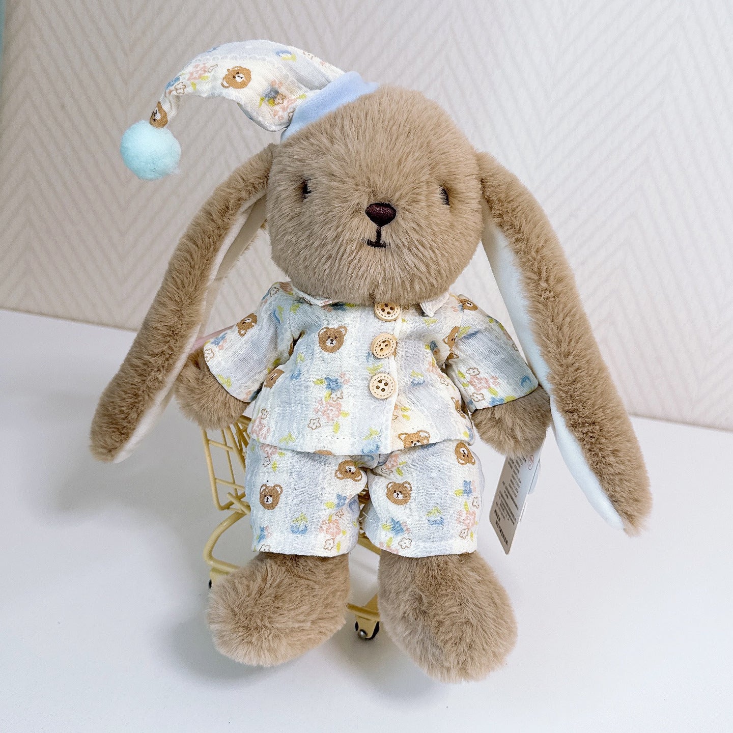 Biscotte - peluche lapin personnalisée