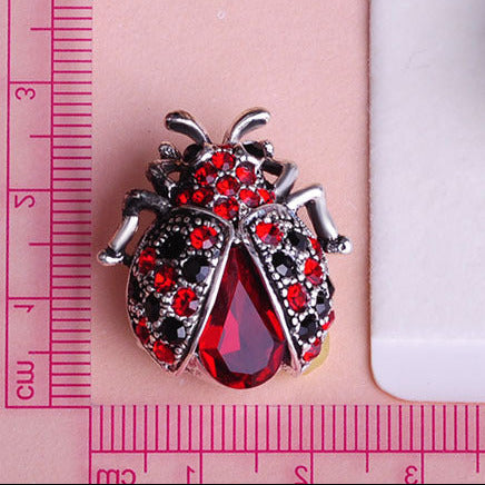 broche coccinelle vintage