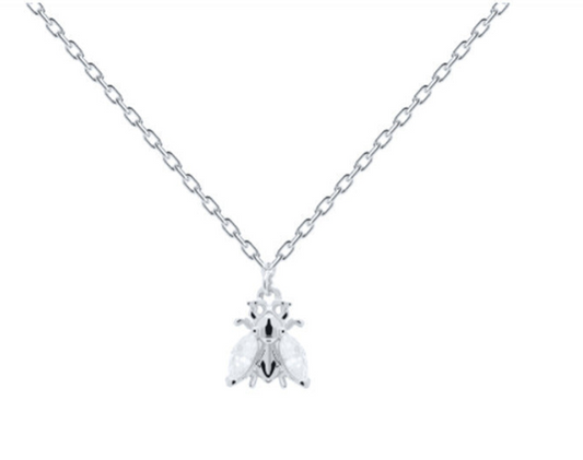 Collier Abeille en Argent 925 – Un symbole de douceur et de lumière