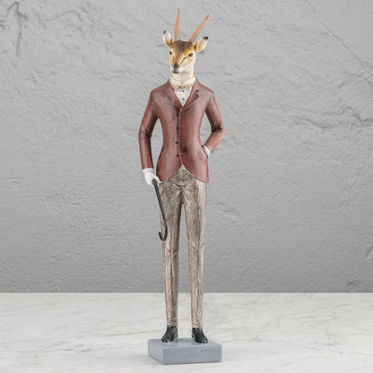 Figurine Gentleman Animal Werner Voss – Mr. Gant, Mr. Rothschild ou Mr. Thomson