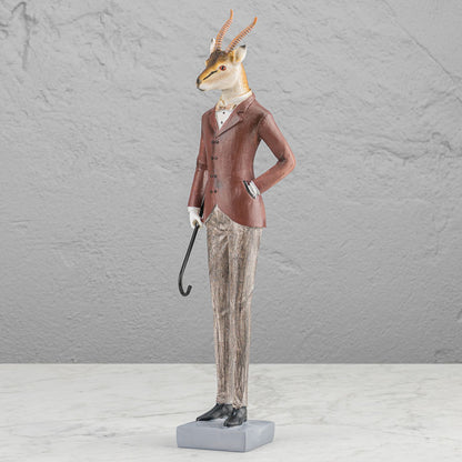 Figurine Gentleman Animal Werner Voss – Mr. Gant, Mr. Rothschild ou Mr. Thomson