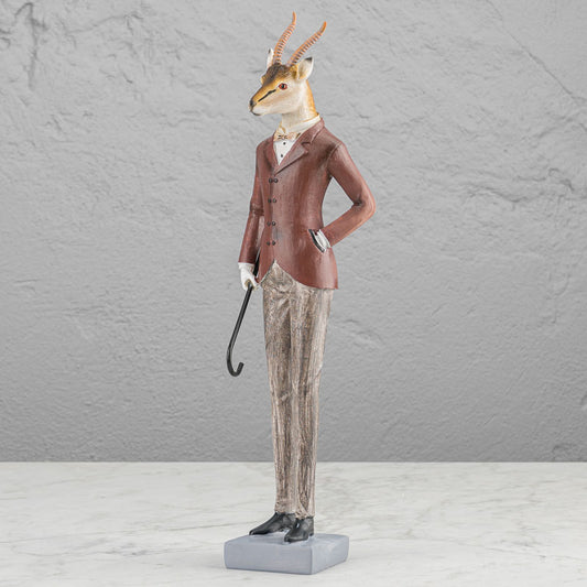 Figurine Gentleman Animal Werner Voss – Mr. Gant, Mr. Rothschild ou Mr. Thomson