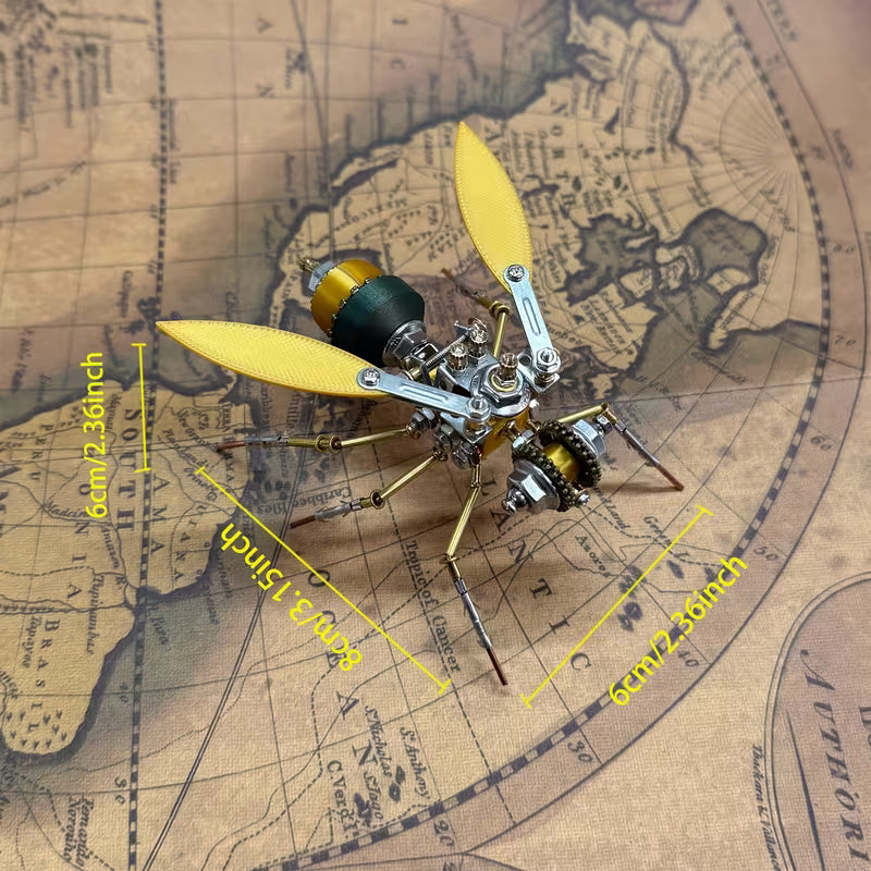Kit Puzzle 3D Abeille Mécanique en Métal