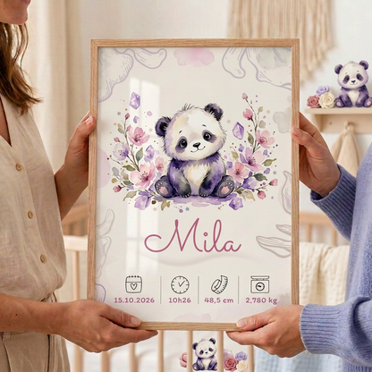 Affiche Mila encadrée offerte en cadeau