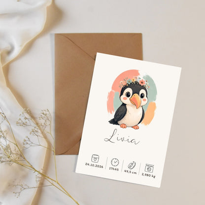 Affiche toucan personnalisée – Animal totem, fichier numérique