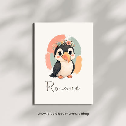 Affiche toucan personnalisée – Animal totem, fichier numérique