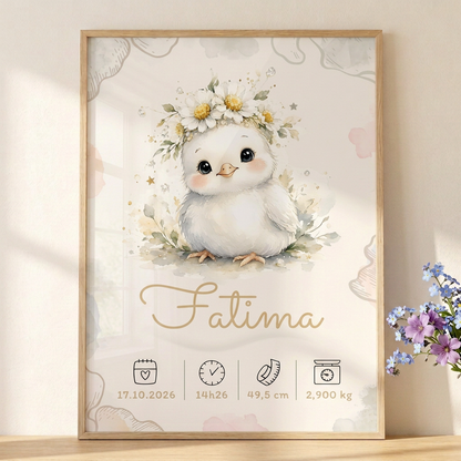 Fatima encadrée en lumière solaire
