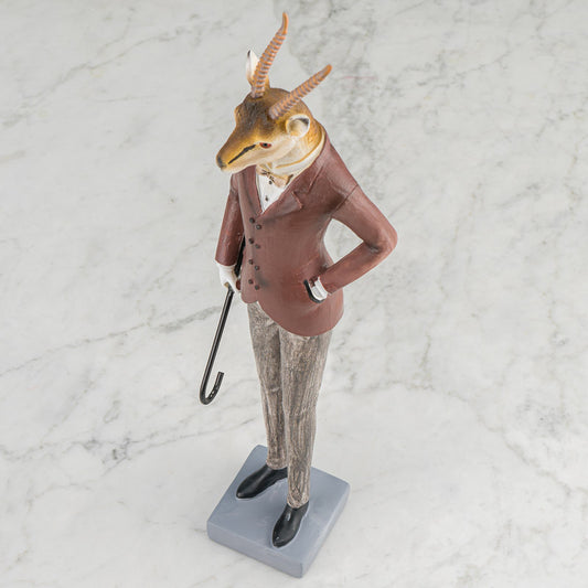 Figurine Gentleman Animal Werner Voss – Mr. Gant, Mr. Rothschild ou Mr. Thomson