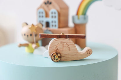 Boîte à musique en bois personnalisée - Mon petit chat