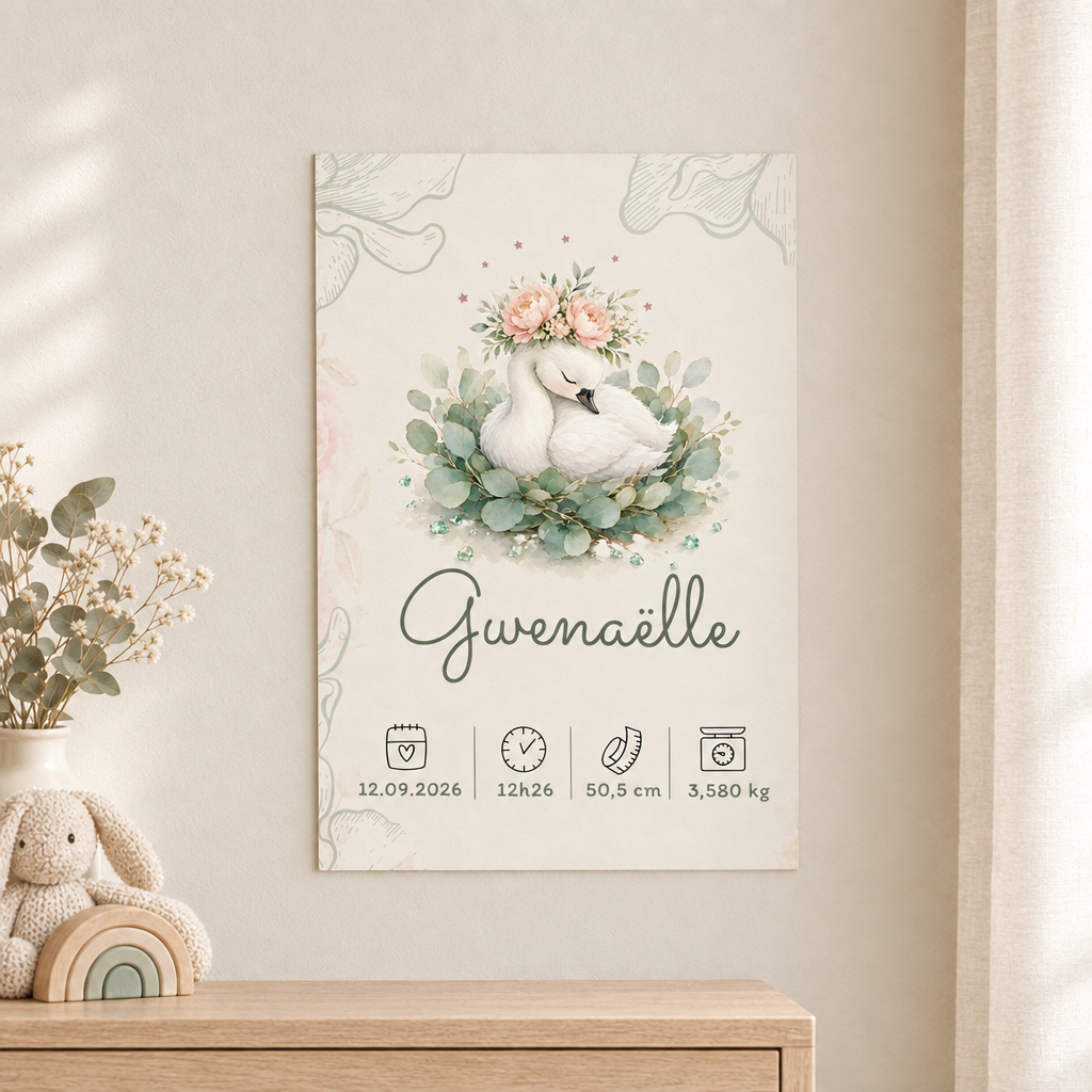 Poster Gwenaëlle avec une vue légèrement plus reculée