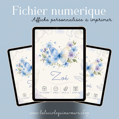 Présentation du fichier numérique Zoé sur trois tablettes