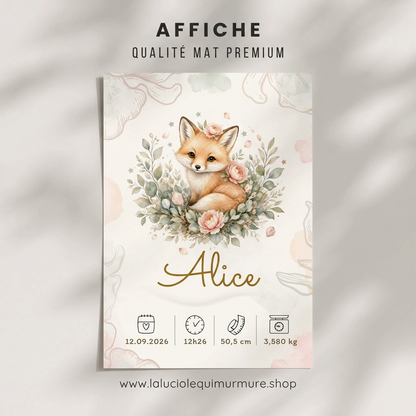 Présentation du poster Alice
