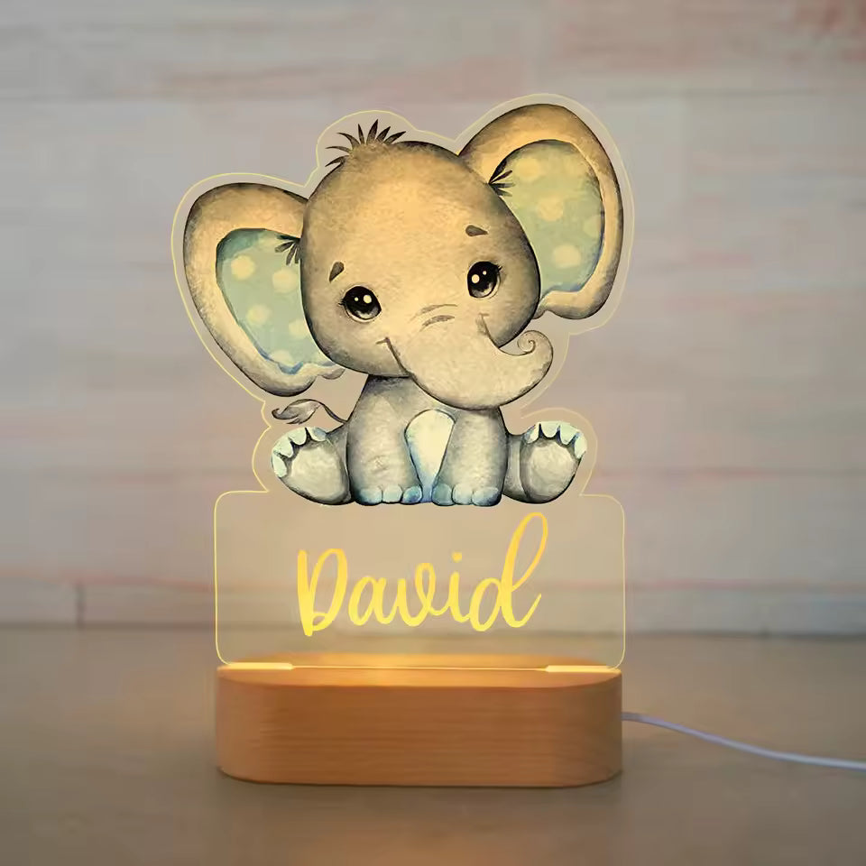 Veilleuse personnalisable - Le petit protecteur